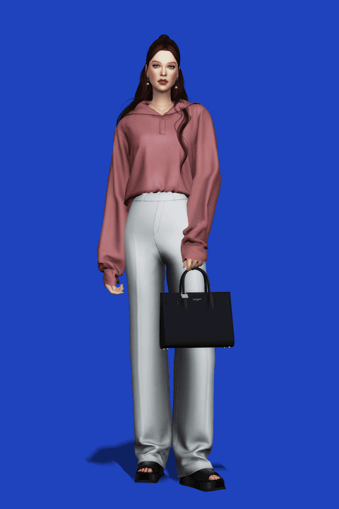 Галерея мода Сет одежды Sweater and Long Slacks #1